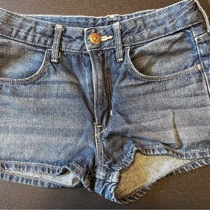 H&M Dark Blue Jean Shorts